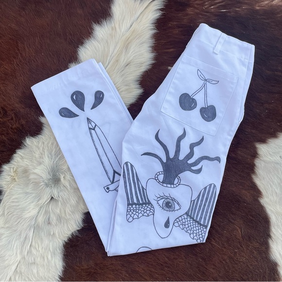 Pants - Traditional art workwear pants